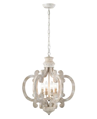 Home Accessories 20" Photina 4-Light Indoor Chandelier