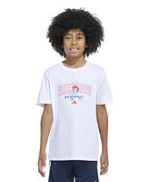 adidas Big Boys Short Sleeve Baseball Mascot T-Shirt