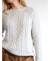 Able Women's Claudette Fisherman Sweater