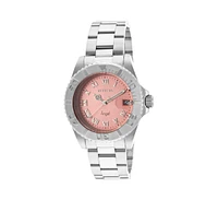 Invicta Women's 14360 Angel Quartz 3 Hand Pink Dial Watch