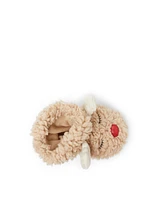 Dearfoams Baby Boys Harley Holiday Christmas Reindeer Bootie Slipper