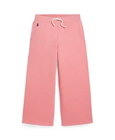 Polo Ralph Lauren Toddler and Little Girls Fleece Wide Leg Sweatpants