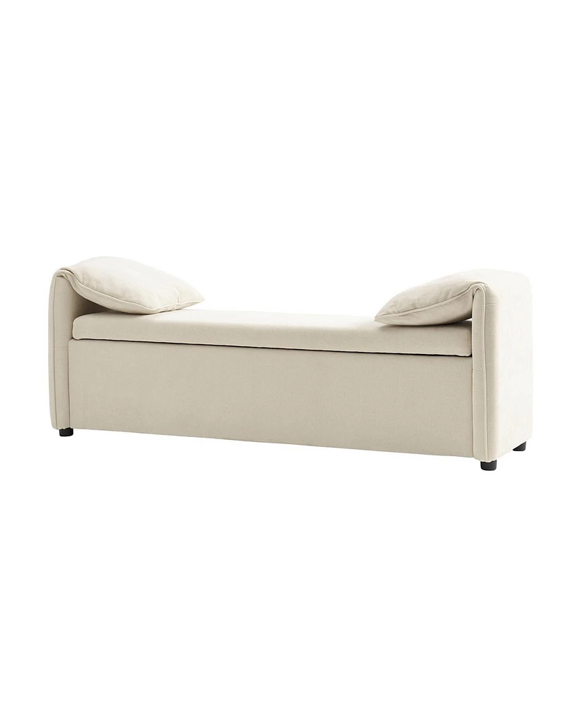 Alberto Modern Storage Bench with Ample Storage Space