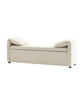 Alberto Modern Storage Bench with Ample Storage Space