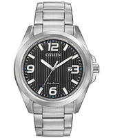 Citizen Men's Eco-Drive Stainless Steel Bracelet Watch 43mm AW1430