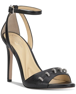 Jessica Simpson Women's Juminee Two-Piece Stiletto Sandals