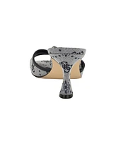 Guess Women's Dista Buckle Kitten Heel Sandals