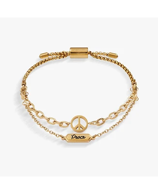 Peace Stranded Bracelet Set