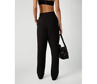 WeWoreWhat Women's Linen Trouser