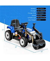 12V Kids Ride on Road Roller with 2.4G Remote Control