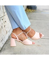 Alterre Women's Amal Rose Pink Customizable Point Sandal