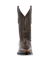 Durango Men's Santa Fe Whiskey Barrel Brown Western Boot