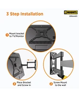 ProMounts Full Motion Tv Wall Mount for TVs 23"