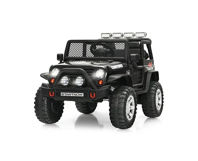 12V Kids Remote Control Electric Ride On Truck Car with Lights and Music
