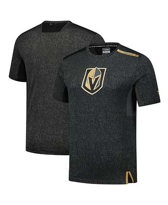 Fanatics Men's Charcoal Vegas Golden Knights Authentic Pro Performance T-Shirt