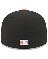 New Era Men's Black/Orange San Francisco Giants 2025 City Connect Low Profile 59FIFTY Fitted Hat