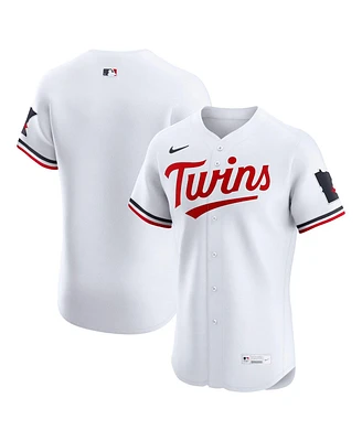 Nike Men's White Minnesota Twins Home Elite Jersey