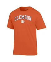 Champion Men's Orange Clemson Tigers Arch Over Logo T-Shirt