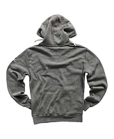 Roots Of Fight Men's Allen Iverson Gray Georgetown Hoyas Tri-Blend Pullover Hoodie