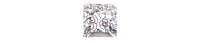 Hudson Baby Baby Girls Hudson Turban Cotton Headwraps, So Pretty Flower, 0-24 Months