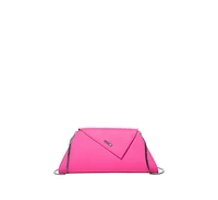 Susu Hot Pink Purse Leather Clutch Bag Crossbody Evening Purse Unique Women's Handbag