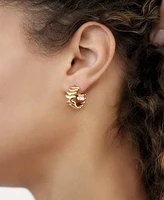 Ettika Small Metal Moderna Hoops