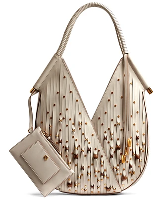 Donna Karan New York Baldwin Beaded Laser-cut Mini Shoulder Bag
