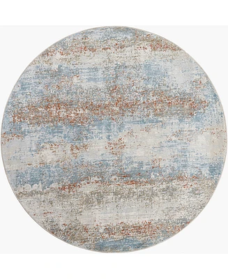 Livabliss Brunswick Bwk-2327 7'10"x7'10" Round Area Rug