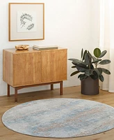 Livabliss Brunswick Bwk-2327 7'10"x7'10" Round Area Rug