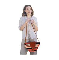 Dawn Handmade Sisal Crossbody Shoulder Bag