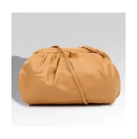 Women's Warm-Hued Tan Brown Cross Body Bag