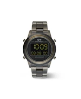 Daniel Wellington Unisex Chronograph Gray Plastic Watch, 42mm