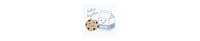 Hudson Baby Boys Bodysuit, Short And Sock, Milk Cookie Better Together