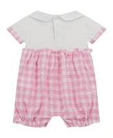Guess Baby Girls Seersucker One Piece