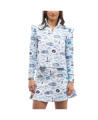 Smith & Quinn Women's Carolina Blue/White North Tar Heels Tailgate Molly Skort