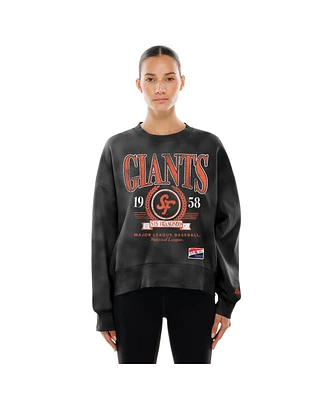 New Era Women's Black San Francisco Giants 2025 City Connect Pullover Sweatshirt