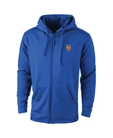 Dunbrooke Men's Royal New York Mets Trophy Full-Zip Hoodie