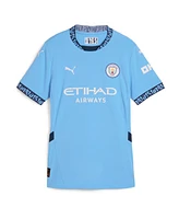 Puma Women's Erling Haaland Light Blue Manchester City 2024/25 Home Replica Player Jersey