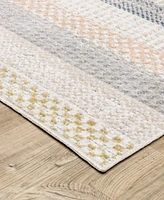 Oriental Weavers Cavett CAV08 5'3"x7'6" Area Rug
