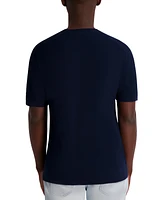 Karl Lagerfeld Paris Men's Textured Stripe T-Shirt