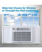 Black+Decker Window or Through The Wall Air Conditioner 18000 Btu, Ac Window Unit Cools Up to 1000 Square Feet, Window Ac Unit with Remote Control, 3