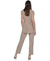 Karl Lagerfeld Paris Women's Double-Breasted Vest
