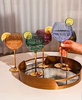 Qualia Glass Posh Ballon Glasses, Set of 2