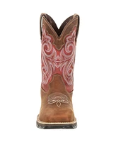 Lady Rebel Work by Durango Women's Waterproof Composite Toe Western Boot