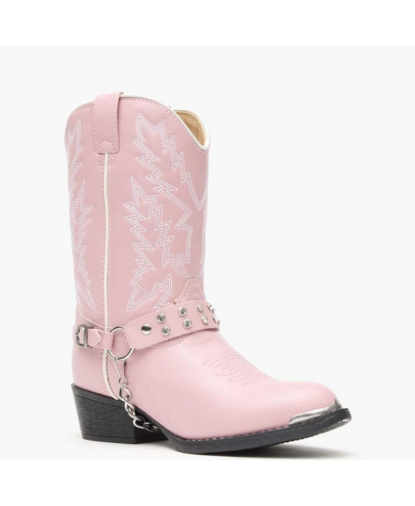 Durango Boys Pink Rhinestone Western Boot