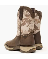 Durango Lil' Rebel by Little Kids Desert Camo Western Boot