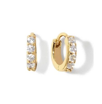Ana Luisa - Huggie Hoop Earrings - Suzanne