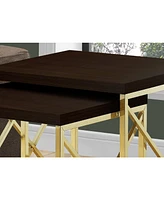 Nested Table Set of two Compact Storage and Stylish Display