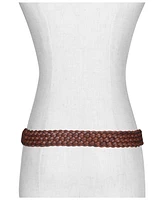 Michael Kors 32mm Braided Leather Belt