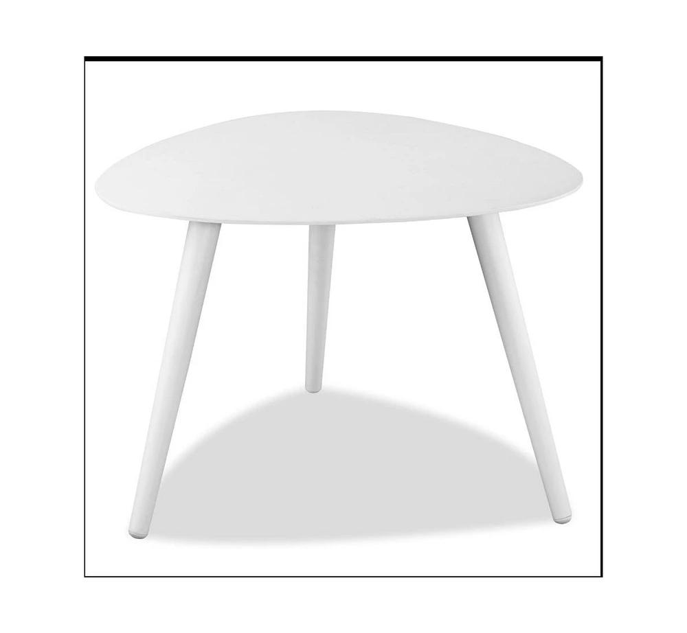 Durable Aluminum Accent End Table – Perfect for Any Space